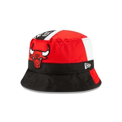 Sapca New Era Chicago Bulls NBA Cut & Sew Bucket Hat - Negrii